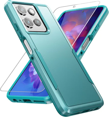 Vista 29 de Funda para Moto G Stylus 5G 2022, con Protector de Pantalla, [Probada contra Caídas de Grado Militar] Funda Protectora de Servicio Pesado Resistente