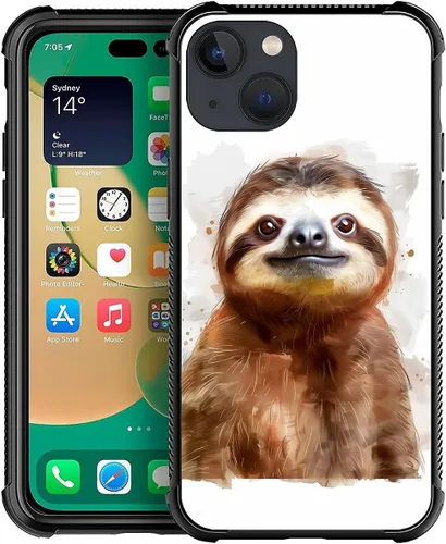 Vista 291 de Funda compatible con iPhone 8 Plus, diseño de oso de bosque otoñal, a prueba de golpes, antiarañazos, carcasa trasera de policarbonato duro