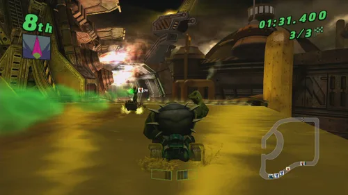 Vista 10 de Ben 10 Galactic Racing - Xbox 360
