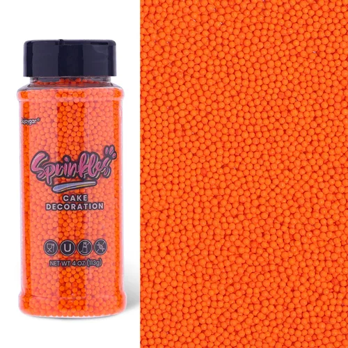 Vista 12 de Pastel Nonpareils Sprinkles, Sujoygar 4oz Edible Colored Cake Sprinkles Double-opening Design, 2mm Edible Dot Sprinkles for Cupcake Toppers Baking