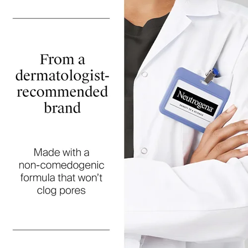 Vista 6 de Neutrogena Corrector de crema iluminadora radiante de piel saludable con péptidos y vitamina E antioxidante, crema correctora perfeccionadora