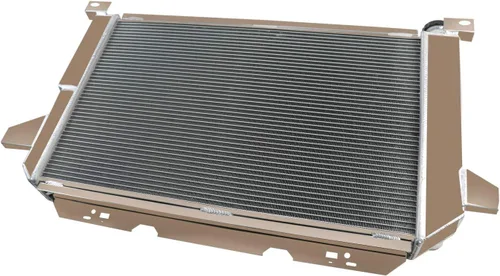 Vista 6 de Raiator de aluminio de 3 filas para 1985-1997 Ford F100 F150 F250 F350 Bronco V8 PICKUP, radiador de repuesto, radiador de aluminio, radiadores