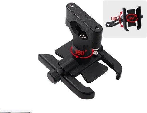 Vista 5 de Phone Cradle for XMAX300 XMAX400 Xmax X-MAX 125 250 300 400 Motorcycle Accessories Handlebar Mobile Phone Holder Stand Bracket Stand Holder