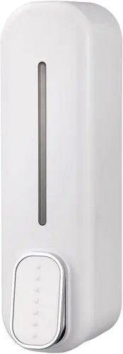 Vista 7 de Dispensador de jabón montado en la pared, loción de ducha, champú y gel Cotainer para baño, inodoro, oficina, cafetería, restaurante, hotel, triple