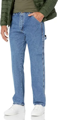 Vista 3 de Wrangler Authentics Vaqueros clásicos de carpintero para hombre