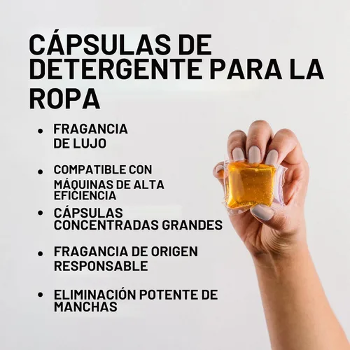 Vista 6 de Laundry Sauce - Cápsulas de detergente perfumado de lujo y paquete de refuerzo de aroma (Sándalo australiano), cápsulas de lavado de ropa premium