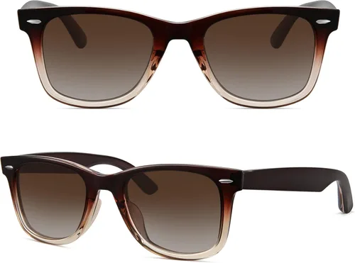 Vista 66 de MEETSUN Polarized Sunglasses for Women Men Classic Retro Square Frame Driving Sun Glasses UV Protection