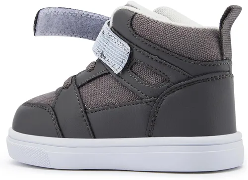 Vista 4 de BMCiTYBM Zapatos de bebé para niños y niñas, zapatos para caminar para niños pequeños, zapatos ligeros antideslizantes para 6, 9, 12, 18, 24 meses