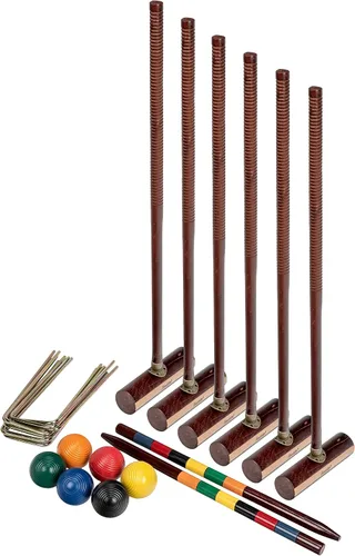 Vista 5 de Franklin Sports Juego de croquet para seis jugadores, 1