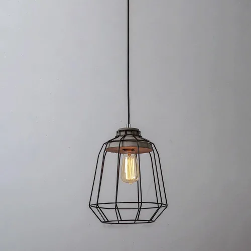 Vista 8 de Lámparas colgantes modernas vintage, estilo americano, pantalla de metal negro, iluminación colgante de techo, lámpara de techo con acabado