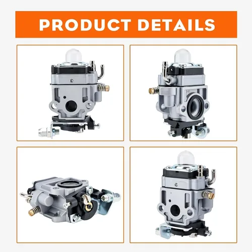 Vista 6 de Hipa SRM-260 Carburador para Echo SRM-261T PAS-260 PB260L PPT260 PAS260 SRM261T SRM260 PE260 SRM260 SRM261 PAS261 PE261 SHC-260 SHC-261 Piezas