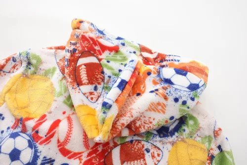 Vista 112 de E.W Apparel Bata de baño de forro polar con capucha para niños, bata suave y mullida para niños pequeños