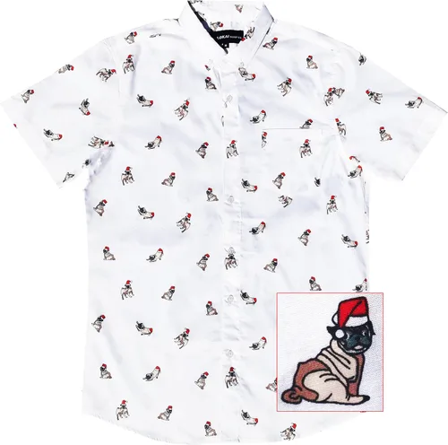 Vista 31 de Molokai Surf - Camisas hawaianas de manga corta con botones y corte ajustado