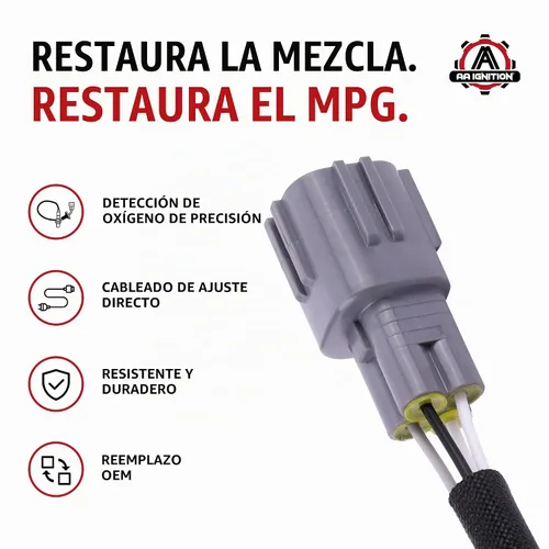 Vista 2 de Sensor de Oxígeno Posterior de Repuesto - Compatible con Lexus y Toyota - ES350, GX460, GX470, LX470, LX570, 4Runner, Avalon, Camry, FJ Cruiser