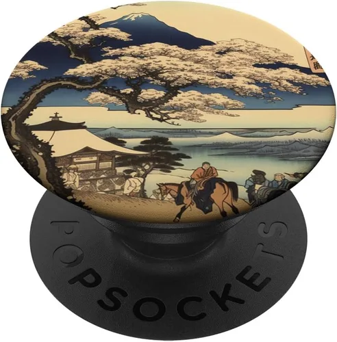 Vista 6 de Petals Powerlifts Sumo Renaissance Blossoming Artistic PopSockets MagSafe PopGrip for iPhone