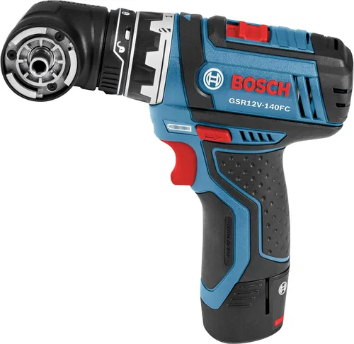 Vista 4 de Bosch Kit de destornillador eléctrico inalámbrico de 12 V + juego de funda personalizada Bosch de 24 piezas