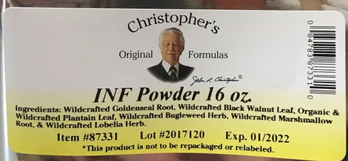 Vista 2 de Dr. Christopher's INF Polvo 16 oz.