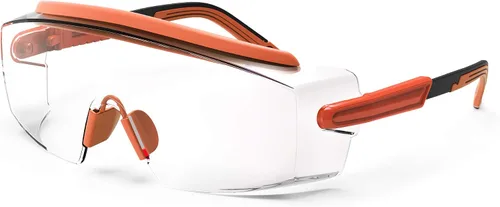 Vista 10 de Gafas de seguridad antivaho Gafas de seguridad sobre gafas protectoras con lentes antiarañazos ajustables