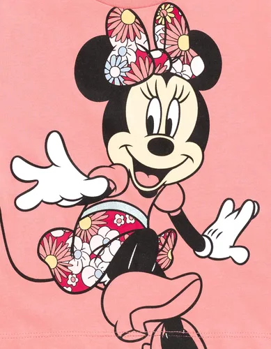 Vista 3 de Disney Conjunto de camiseta y pantalones cortos de Minnie Mouse para niños pequeños