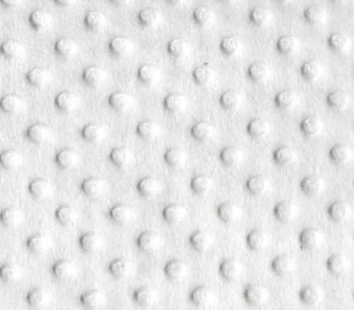 Vista 6 de Minky Dimple Dot Manta de tela de 60 pulgadas de ancho vendida por The Yard (banana)