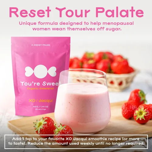 Vista 5 de You're Sweet - Edulcorante orgánico a base de plantas, sustituto del azúcar para ayudar a eliminar el azúcar refinado, reemplazo natural del azúcar