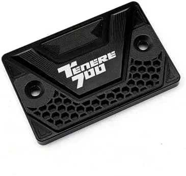 Vista 15 de W para Yamaha Tenere 700 Tenere700 XTZ T700 2019-2023 Tapa del líquido de freno delantero Tapa del tapón del motor Y (Color : EP Negro)