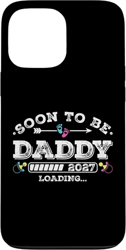 Vista 24 de Soon to Be Daddy 2027 Loading for Pregnancy Announcement Case for iPhone 17