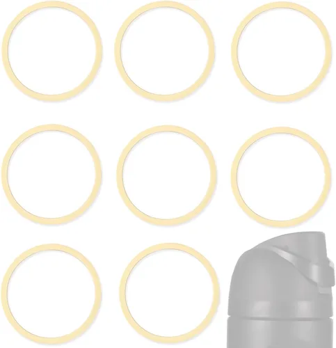 Vista 8 de 6 piezas de anillo de sellado de botella de agua de repuesto para Owala FreeSip, juntas de anillo O de sello de tapa de silicona, piezas de repuesto