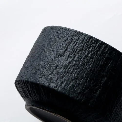 Vista 2 de Rock Texture - Juego de té de café de cerámica en relieve, espresso capuchino, taza y platillo de cerámica novedosa para amigos, mujeres, hombres