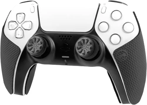 Vista 4 de KontrolFreek FPS Freek Galaxy Black para Playstation 4 (PS4) y Playstation 5 (PS5) Pulgares de rendimiento 1 tiro alto, 1 tiro medio, negro
