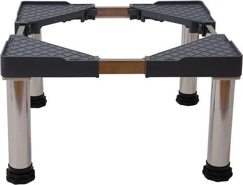 Vista 8 de Mini pedestal de secadora ajustable para refrigerador con 4 pies resistentes, aumenta 5.56.6 pulgadas de altura, carga máxima 770 libras/771.6 lbs