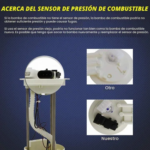 Vista 3 de FP3506M - Bomba de combustible E3506M Compatible con Astro GMC Safari 2000 2001 2002 2003 2004 2005 (Excepto Exportación)