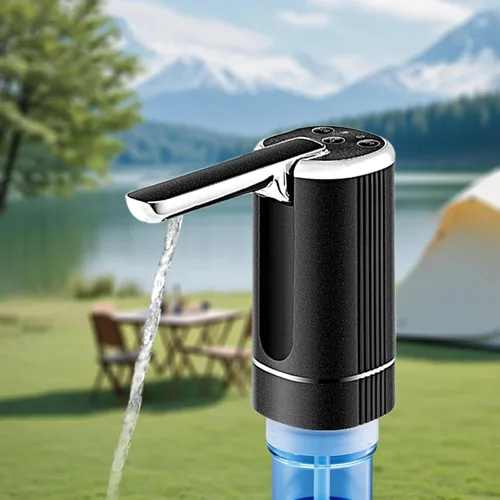 Vista 3 de Dispensador automático de agua – Dispensador de agua para botella de 5 galones Dispensador de agua portátil Bomba eléctrica portátil de agua
