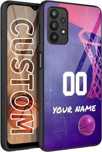 Vista 16 de Funda de goma personalizada con diseño de bandera de Estados Unidos para Galaxy A16/A15/A25/A14/A54/A53/ A03S/A02S América Fuego