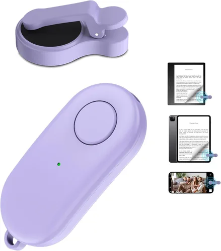 Vista 8 de Volteador de página con control remoto para Kindle Paperwhite, Oasis, Kobo eReaders, accesorios de volteador de página para Kindle, compatible