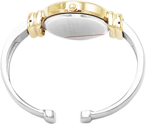 Vista 3 de Rosemarie Collections Reloj de pulsera de metal con nácar para mujer (dos tonos), Moderno
