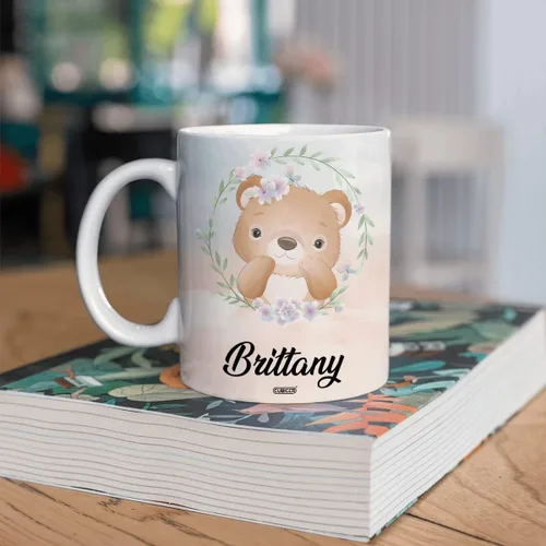 Vista 4 de CUBICER Tazas de café personalizadas con nombre personalizado, tazas de cerámica blanca, regalos de Navidad de vidrio para niños, mujeres, adultos