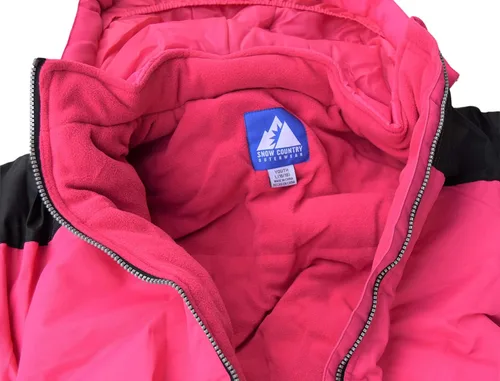 Vista 3 de Snow Country Outerwear Traje de nieve aislado para niñas y jóvenes, 1 pieza de 7 a 14