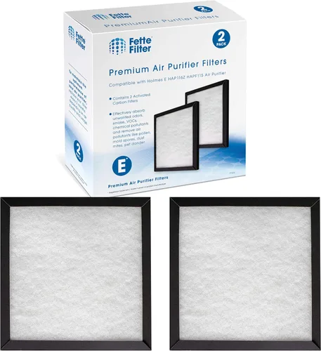 Vista 8 de Fette Filter - Filtros de repuesto compatibles con Holmes Filter E carbón activado y filtro de repuesto multicapa, compatible con modelos
