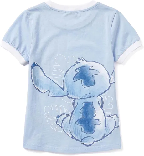 Vista 4 de Disney Camiseta Lilo & Stitch Ohana delantera y trasera para niña