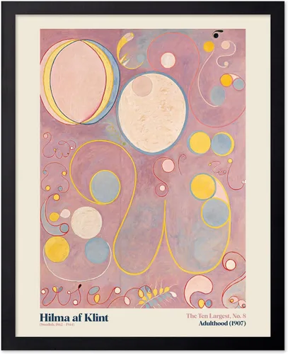 Vista 58 de Poster Master Póster de ilustración vintage, impresión retro moderna, los diez más grandes n.º 1, infancia, flor, abstracto, regalo para artista
