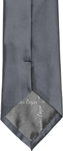 Vista 379 de tiemart Corbata de color sólido para hombre Longitud estándar