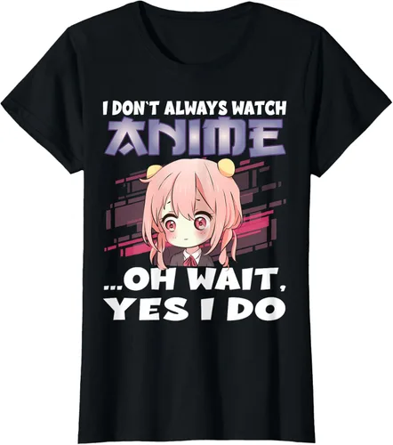 Vista 42 de Ver camiseta japonesa de anime con estampado de anime Girl, Negro, S