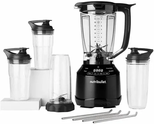 Vista 2 de Nutribullet Digital Smart Touch Combo con tazas de una sola porción 1500 vatios licuadora de gran capacidad