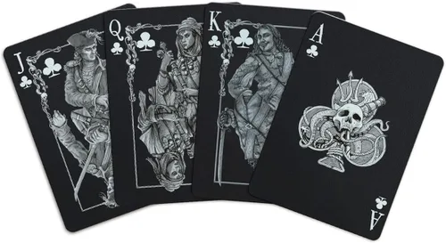 Vista 7 de Gents of Fortune - Juego de cartas de la Edición Bandera Negra impermeable de Gent Supply