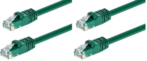 Vista 32 de Monoprice - Cable de red Ethernet Cat6 0.5 pies 24AWG 550MHz UTP de cobre desnudo, negro