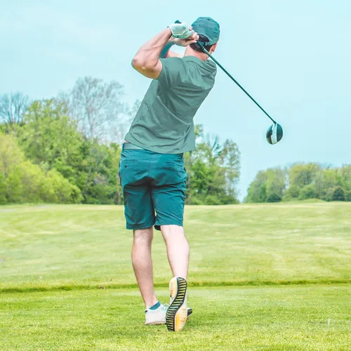 Vista 6 de MLYENX Polo para hombre de secado rápido atlético de golf informal de manga corta que absorbe la humedad