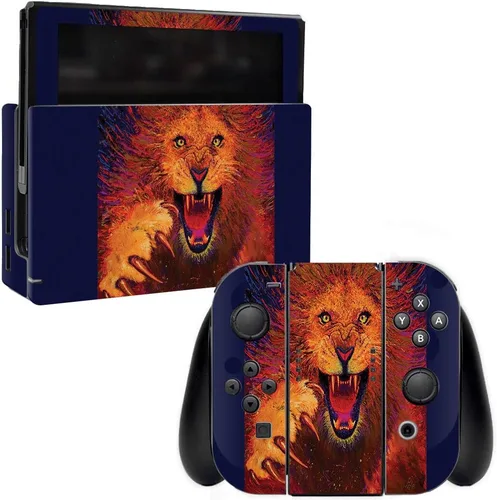 Vista 13 de MightySkins Skin compatible con Nintendo Switch – Delfines nariz de botella Funda protectora de vinilo duradera y única Fácil de aplicar, quitar