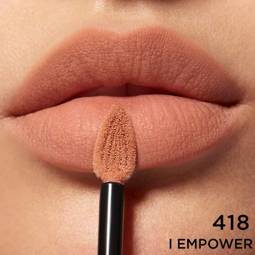 Vista 3 de L'Oréal Paris - Tinta de labios para maquillaje Rouge Signature, acabado mate, I Empower Yo empoderar