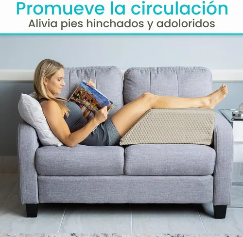 Vista 4 de Xtra-Comfort Almohada de elevación de piernas para dormir, hinchazón